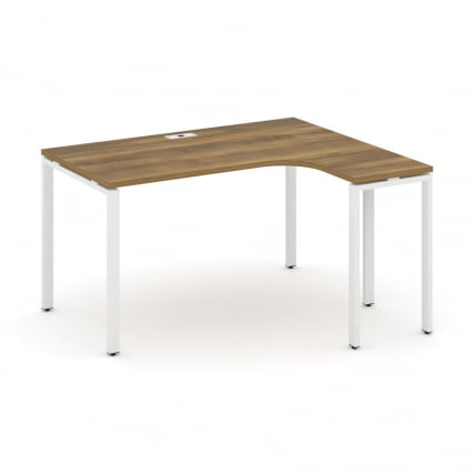 Стол эргономичный правый CОНCЕПТ CН.СА-001(Р) Сандал Янтарный Белый / CONCEPT CN.SA-001(R)_0