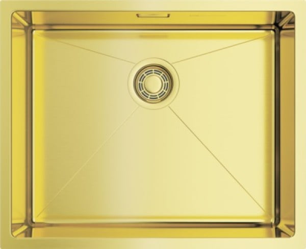 Мойка Омоикири Таки 54-У/Иф-Лг Нерж. Сталь/Светлое Золото / Omoikiri Taki 54-U/If-Lg_0