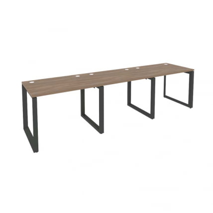 Рабочая станция на О-образном м/к ОНИКС О.МО-РС-3.1.7 Дуб Аризона/Антрацит / ONIX O.MO-RS-3.1.7_0