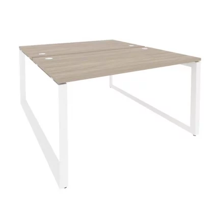 Рабочая станция на О-образном м/к ОНИКС О.МО-Д.РС-2.3.8 Дуб Аттик/Белый / ONIX O.MO-D.RS-2.3.8_0