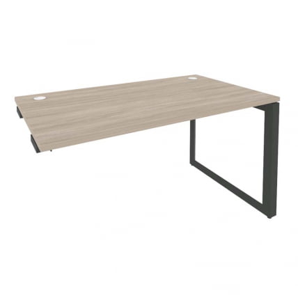 Стол-приставка на О-образном м/к к опорным элементам ОНИКС О.МО-СПР-3.8 Дуб Аттик/Антрацит / ONIX O.MO-SPR-3.8_0