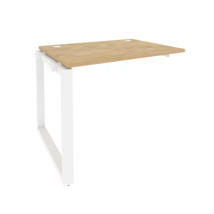 Наборный элемент рабочей станции на О-образном м/к ОНИКС О.МО-1.НРС-1.7 Тиквуд Светлый/Белый / ONIX O.MO-1.NRS-1.7_0