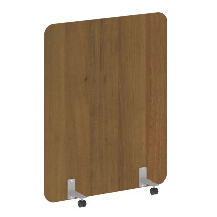 Перегородка на металлических опорах, на роликах Р-лине ДП.Р-120-150 Орех Гварнери / R-line DP.R-120-150_0