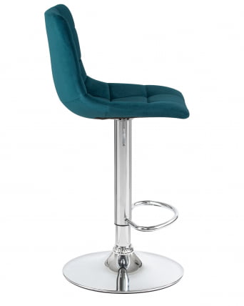Стул барный ДОБРИН ТАИЛОР морской волны велюр МДЖ9-99 / DOBRIN TAILOR MJ9-99_2