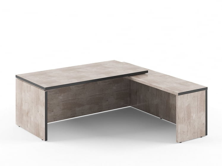 Стол руководителя правый ТCТ 2020 Р (Дуб Каньон) / TCT R_0