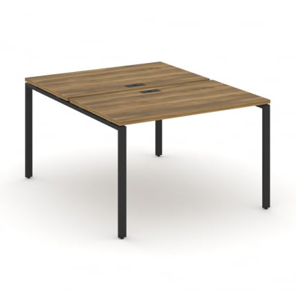 Рабочая станция двухсторонняя на 2 места CОНCЕПТ CН.ДРС-002 Сандал Янтарный Черный / CONCEPT CN.DRS-002_0