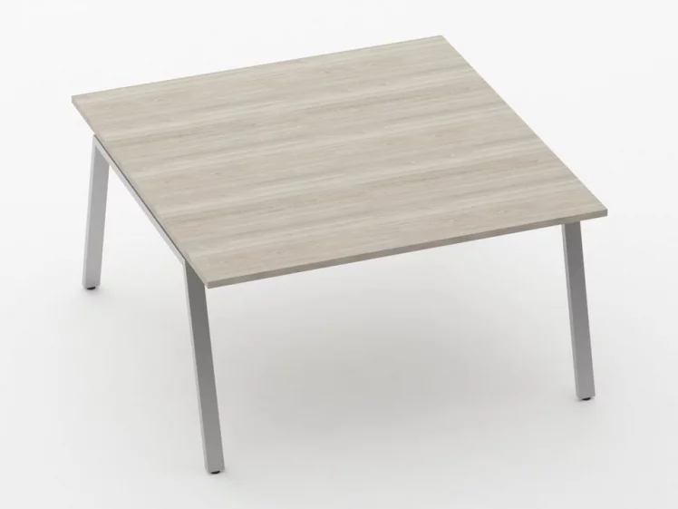 Стол для переговоров Дека Л-обр.каркас 74.145.14 Дуб Сантана светлый / Deka_0