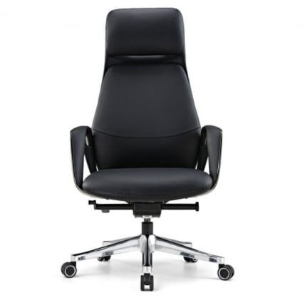Эргономичное кресло руководителя Еурека ОC07 СЕРЕНЕ (Наппа кожа), черное / Eureka OC07 SERENE (Nappa_2