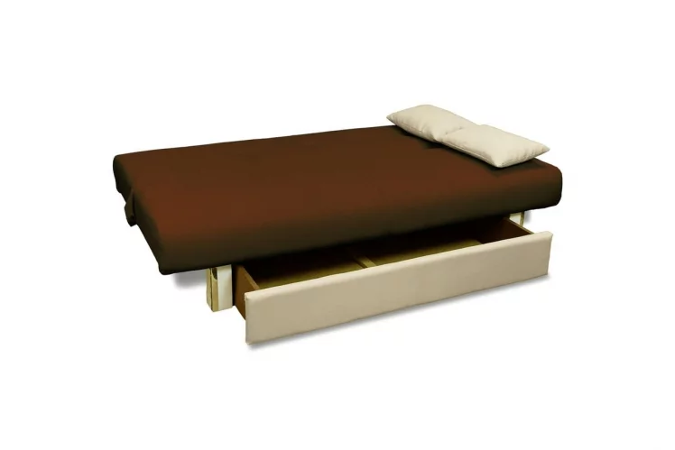 Диван МАНГО 4 (3 категория) Нео Шоколад Нео Латте / MANGO_3