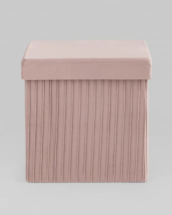 Пуф складной с ящиком Сторе Скуаре Пыльно-розовый / Store Square_4