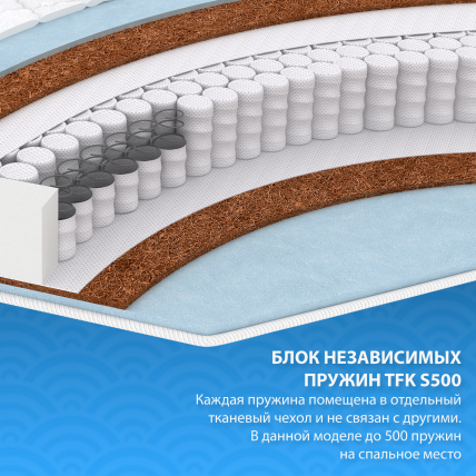 Матрас Био Балансе ТФК 80кс190 / Bio Balance TFK 80x190_1