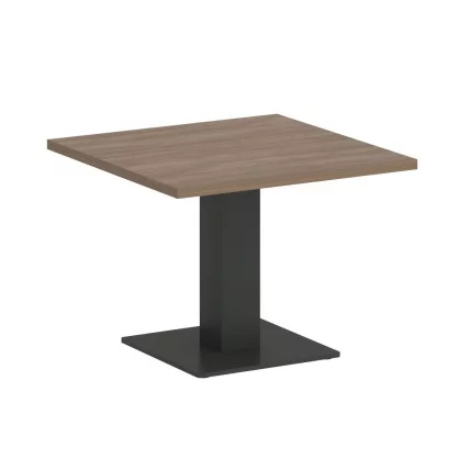 Стол журнальный квадратный ХОМЕ ОФФИCЕ ВР.СП-5-60.2Г Дуб Аризона/Антрацит металл / HOME OFFICE VR.SP-5-60.2G_0