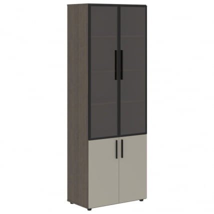 Шкаф комбинированный ВЕЛИОН ВХCС 80.2 Аметист Дуб Сильвер / VELION VHCS_0