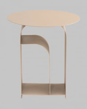 Журнальный столик Арвел металл бежевый / Arwel_1