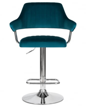 Стул барный ДОБРИН CХАРЛЙ (морской волны велюр (МДЖ9-99)) 2 шт / DOBRIN CHARLY (MJ9-99))_6