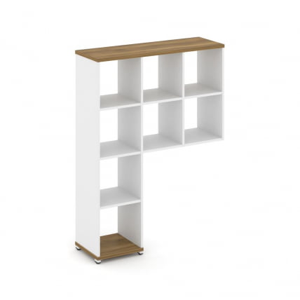 Надставка на стол высокая без наполнения CОНCЕПТ CН.НВ-001 Сандал Янтарный Белый бриллиант Белый металл / CONCEPT CN.NV-001_0