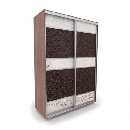 Шкаф-купе 2-х дверный Акцент-Лайн КС 1400х600  Ясень шимо тёмный_0