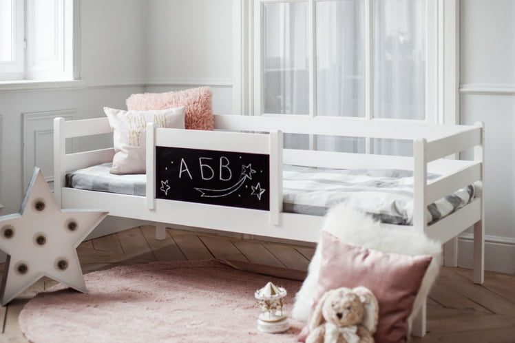 Съемный борт с грифельной доской РооРоом ВК-5 Белый / RooRoom VK-5_4