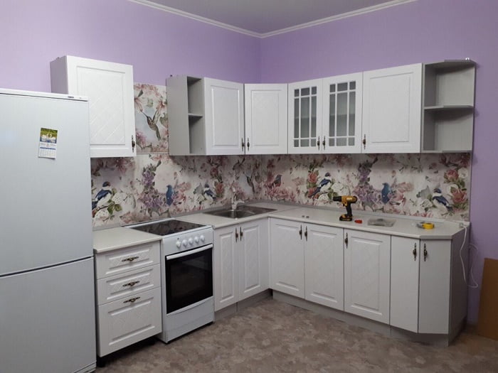 Глянцевый фартук (КОМПОЗИТ) КМ 11 / KM_1