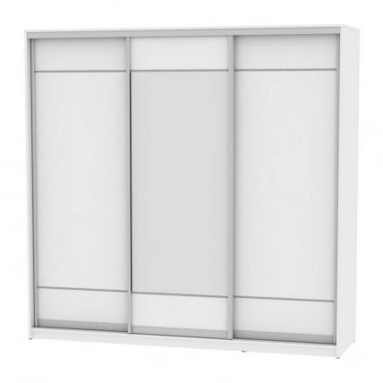 Шкаф-купе Б-230х235х60-3(Белый-Д7Д8Д7) / B-230х235х60-3(Белый-D7D8D7)_0