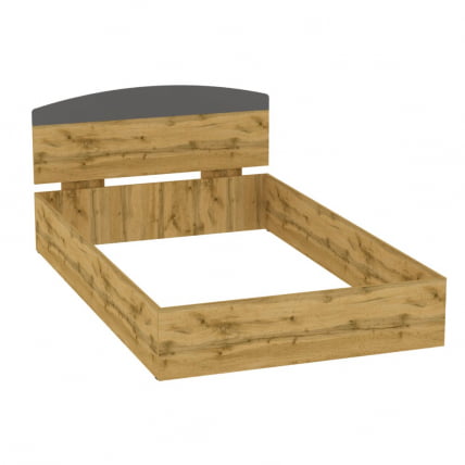 Кровать Алиса(Л6)1247х798х2063(ДВ-Графит) / Алиса(L6)1247х798х2063(ДВ-Графит)_0