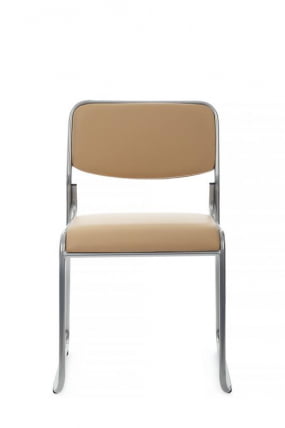 Кресло Никс РCХ ОМКЛ-02 Бежевый/Металл окрашенный Хром / Nix RCH OMKL-02_7