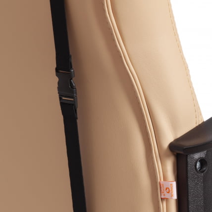 Кресло ДРИВЕР (22) кож/зам/ткань, бежевый/бронза, 36-34/ТВ-21 / DRIVER 36-34/TW-21_12