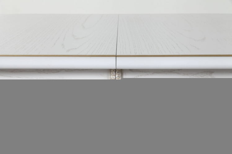 Стол обеденный раскладной Лира (1,6м) тон 1 с золотой патиной_6