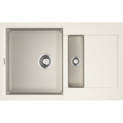 Мойка Омоикири Сакаиме 78-2-Вх Тетогранит/Белый / Omoikiri Sakaime 78-2-Wh Tetogranit/Белый_0