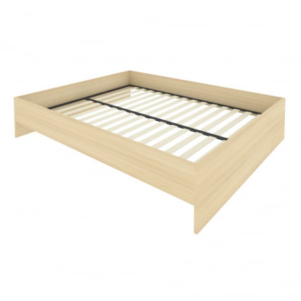 Кровать с ортопедическим основанием без изголовья ЛИГХТ С-К-160 Акация Лорка / LIGHT_0