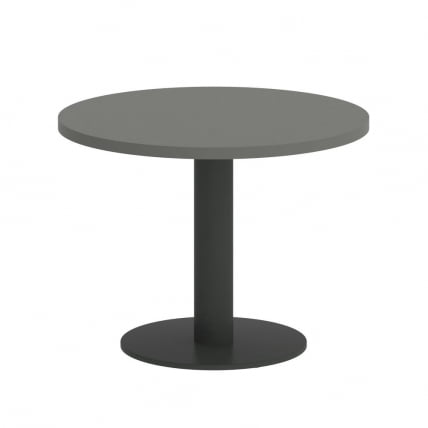 Стол журнальный круглый ХОМЕ ОФФИCЕ ВР.СП-5-60.1Г Металлик/Антрацит металл / HOME OFFICE VR.SP-5-60.1G_0