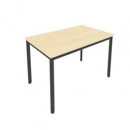 Стол письменный на металлокаркасе СЛИМ СЙСТЕМ С.СП-4 Клен-Антрацит / SLIM SYSTEM_0