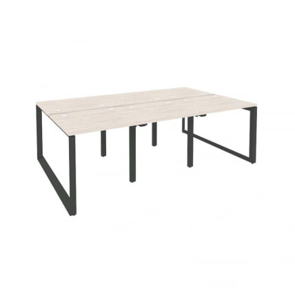 Рабочая станция на О-образном м/к ОНИКС О.МО-Д.РС-6.0.7 Денвер Светлый/Антрацит / ONIX O.MO-D.RS-6.0.7_0