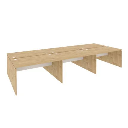 Рабочая станция ОНИКС О.Д.РС-6.3.8 Тиквуд Светлый/Белый / ONIX O.D.RS-6.3.8_0