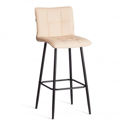 Барный стул Бари/Бари экокожа , бежевый, 45х56х110 см / Bari/Бари_0