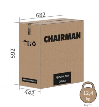 Офисное кресло CХАИРМАН 500 В (В) ЭКО экокожа Бежевый / CHAIRMAN (V)_15