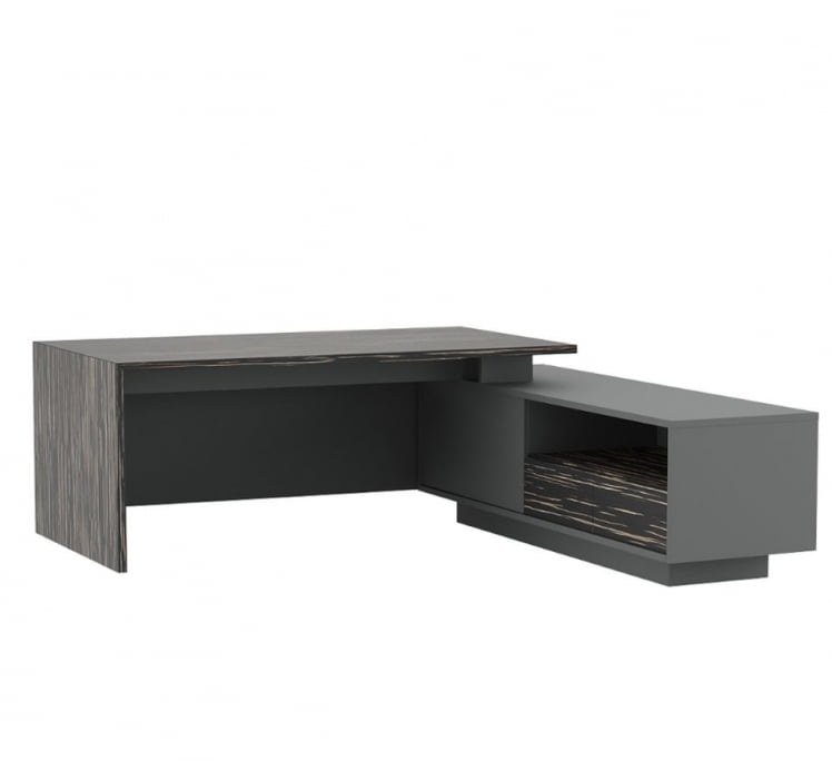 Стол письменный на опорной креденции ДЭЛИ ДЛИ37210112 Эбен Антрацит / DALI DLI37210112_1