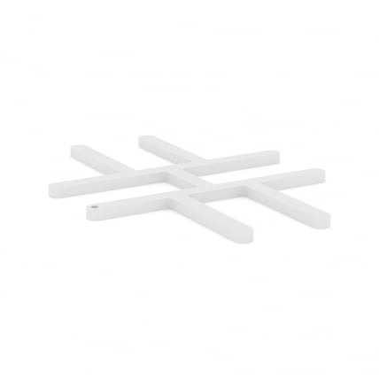 Соединитель Х-образный (1 шт.) CОНCЕПТ CН.С-КСО Белый / CONCEPT CN.S-XO_0