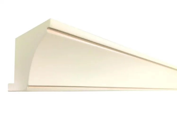 Шкаф торцевой закрытый с колоннами лев/прав Милана 23.16 Сосна Астрид/Ваниль_2