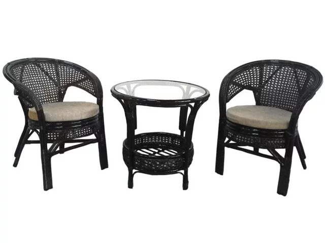 Комплект Пеланги дуэт, подушки на молнии Пеланги 02/15-6 венге матовый / Pelangi_0