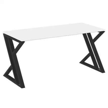 Стол рабочий ЛОФТ ВР.Л-СРЗ-4.7 Металл черный Белый Бриллиант / LOFT VR.L-SRZ-4.7_0