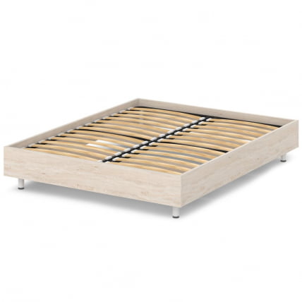 Кровать двуспальная с ортопедическим основанием Орната 	Н-460 Дуб Верцаска Светлый / Ornata_0