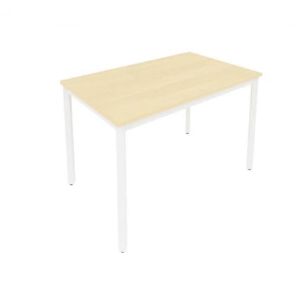Стол письменный на металлокаркасе СЛИМ СЙСТЕМ С.СП-4 Клен-Белый / SLIM SYSTEM_0