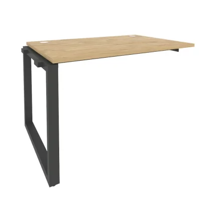 Наборный элемент рабочей станции на О-образном м/к ОНИКС О.МО-1.НРС-2.8 Тиквуд Светлый/Антрацит / ONIX O.MO-1.NRS-2.8_0