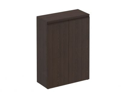 Шкаф для документов средний закрытый МАРК МК 313 Орех тоскана / MARK_0