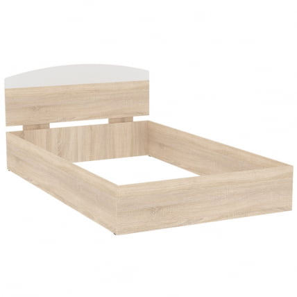 Кровать Алиса(Л6)1247х798х2063(ДСС-Белый) / Алиса(L6)1247х798х2063(ДСС-Белый)_0