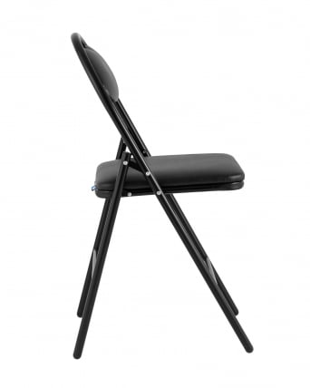 Стул складной Хаген экокожа Черный / Hagen_3