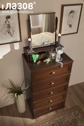 Спальня композиция 1 Шерлоcк Орех шоколадный_65609 / Sherlock_3