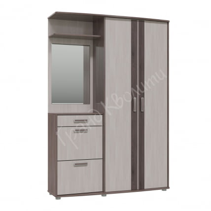 Прихожая Медея мини 2-3310 Бодега темная Бодега светлая / mini_1