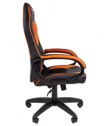 Кресло геймерское CХАИРМАН ГАМЕ 16 Черный Оранжевый / CHAIRMAN GAME_1